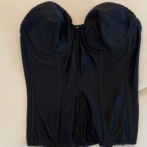 Carnival Black Strapless Bustier by [Brand]